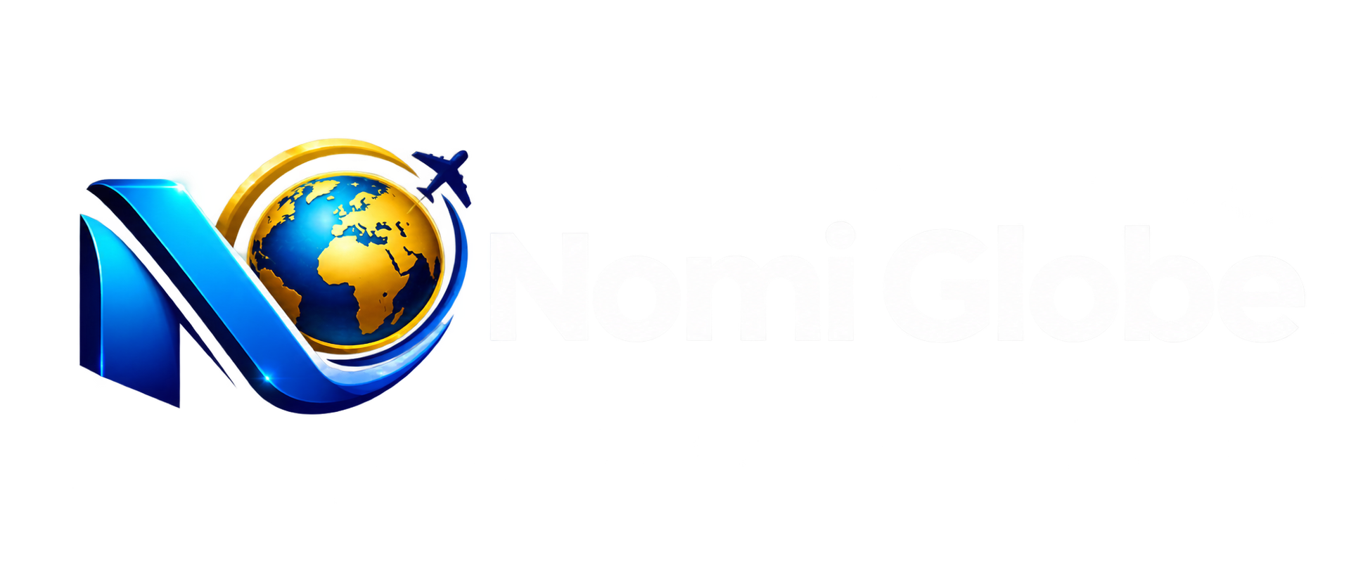 glossy nomi globe logo